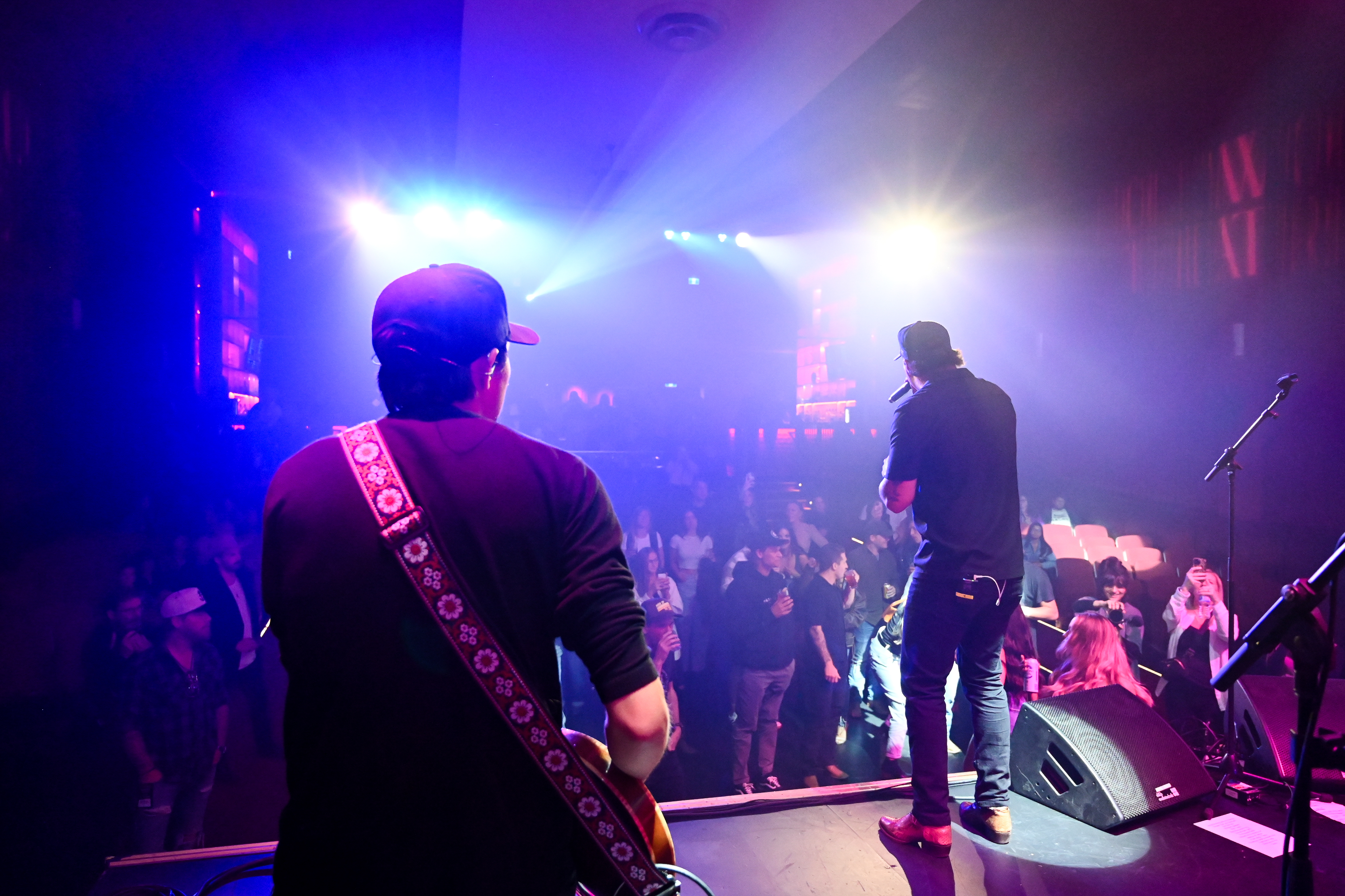 A local live music crowd in Vancouver